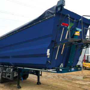 Baxle Feber semi-trailer for scrap metal transport